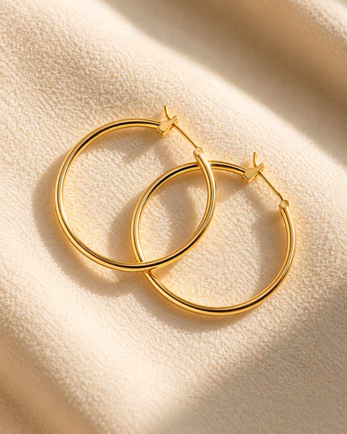 Classic Gold Hoop Earrings