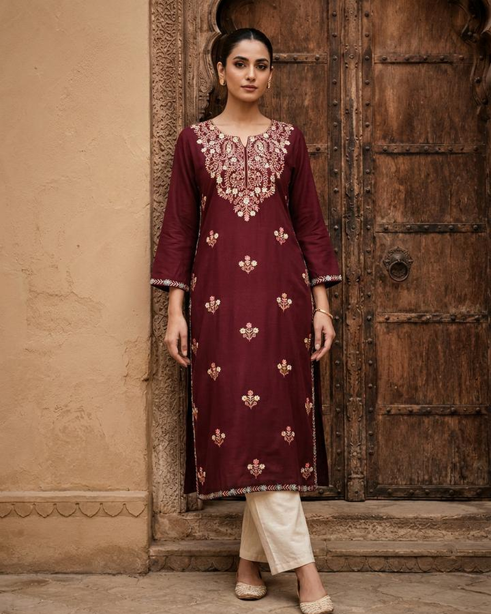 Embroidered Festive Kurti